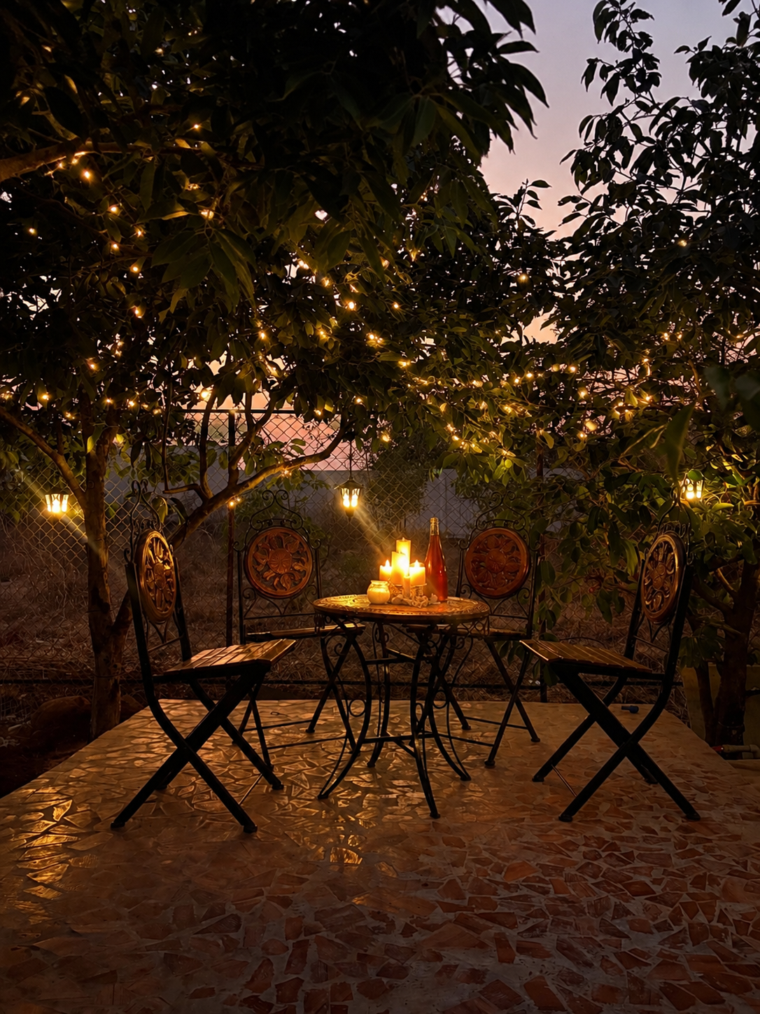 Outdoor Sitting Dinner
